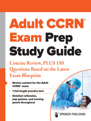 cover image of Adult CCRN&#174; Exam Prep Study Guide